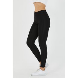 ليقنز نسائي أسود بخصر عالٍ Women's Black High-Waist Leggings