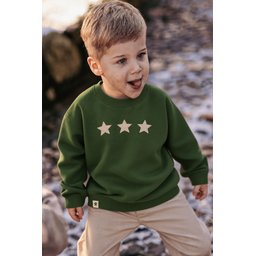 سويت شيرت أطفال موسمي رقيق - أخضر زيتي (1-7 سنوات) Kids' Thin Seasonal Sweatshirt - Olive Green (1-7 Years)