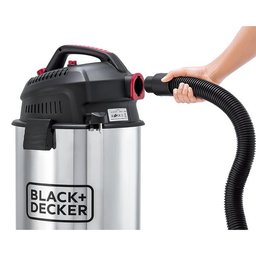مكنسة كهربائية من بلاك+ديكر WV1610-B5 حجم 30لتر للكنس الجاف والرطب قوة 1610واط Black&Decker WV1610-B5 30L WET AND DRY VACUUM CLEANER 1610W