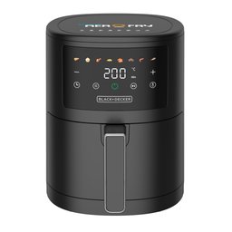 قلاية هوائية من بلاك+ديكر AF3500-B5 حجم 3.5 لتر باللون الاسود Black&Decker AF3500-B5 Air Fryer 3.5L black