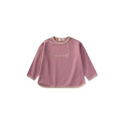 تيشيرت أطفال بأكمام طويلة وقصة واسعة - ليلكي (2-8 سنوات) Kids' Loose Fit Long Sleeve T-Shirt - Lilac (2-8 Years)