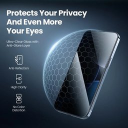 حماية شاشة آيفون 18 برو ماكس – تقنية الخصوصية (برايفسي) iPhone 18 Pro Max Privacy Screen Protector