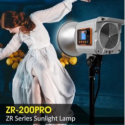 إضاءة فيديو احترافية Yidoblo ZR-200Pro ثنائية اللون بقدرة 200 واط Yidoblo Sunight  Lamp ZR-200Pro video Light Bi Color 200w
