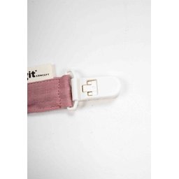 حامل لهاية أطفال قطني 23 سم - لون نحاسي Baby Cotton Pacifier Holder 23 cm - Copper
