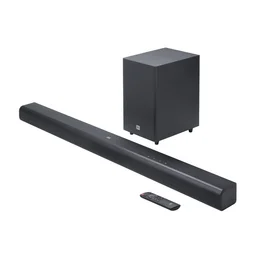 نظام ساوند بار JBL Cinema SB550 بقنوات 3.1 مع مضخم صوت لاسلكي – أسود JBL Cinema SB550 3.1-Channel Soundbar with Wireless Subwoofer – Black