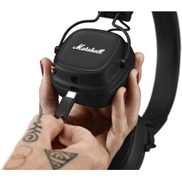 سماعات Major IV اللاسليكة Marshall Major IV Headphones Black