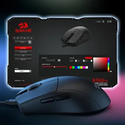 ماوس ريد دراغون كينغ M724 للألعاب Redragon K1NG M724 (1K Hz)