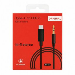 كابل صوت ستيريو Hi‑Fi من Type‑C إلى 3.5 مم Type-C to 3.5mm