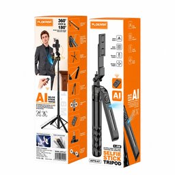 حامل سيلفي ذكي بلوكاما AUTO-A7 بتتبع الوجه وحامل ثلاثي بارتفاع 1.8 متر Plokama AUTO-A7 AI Intelligent Selfie Stick Tripod (1.8M)