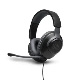 جي بي ال سماعة رأس Quantum 100 M2 سلكية للألعاب اسود JBL Quantum 100 M2 Gaming-Wired Over-ear Headset Black
