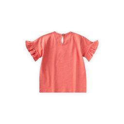 تي شيرت أطفال بتطريز - مرجاني (2-8 سنوات) Kids' Appliqué T-Shirt - Coral (2-8 Years)