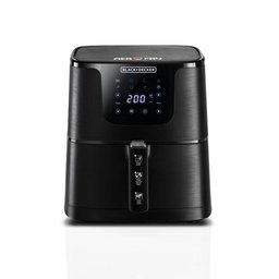 قلاية هوائية من بلاك+ديكر AF700-B5 حجم 4.3 لتر باللون الاسود Black&Decker AF700-B5 Air Fryer 4.3L black