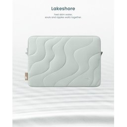 تومتوك - حافظة لابتوب Terra-A27 مقاس 15 انج - ازرق فاتح Tomtoc Terra-A27 Laptop Sleeve Light Blue