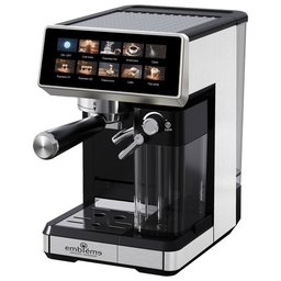 محضرة قهوة امبليوم + ملحق حليب حديث Amplium Modern Coffee Maker with Milk Frother Attachment