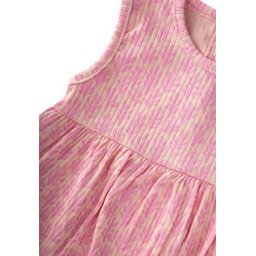 سالوبيت أطفال بناتي منقوش - وردي فاتح (0-3 سنوات) Patterned Baby Girl Jumpsuit - Powder Pink (0-3 Years)
