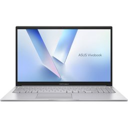 لابتوب ASUS VivoBook 15 بمعالج Intel Core 7-150U ورام 8GB وSSD سعة 512GB وشاشة 15.6 بوصة FHD IPS 60Hz – فضي ASUS VivoBook 15 X1504V Laptop – Intel Core 7-150U, 8GB RAM, 512GB SSD, 15.6" FHD IPS 60Hz, DOS, Cool Silver