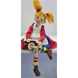 دمية قماشية صناعة يدوية - شخصية جودي أبت (صاحب الظل الطويل) Handmade Fabric Doll - Judy Abbott Edition