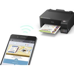 طابعة إبسون إيكوتانك L1250 منزلية ملونة بحجم A4 مع اتصال Wi-Fi وتطبيق Smart Panel Epson EcoTank L1250 Home Ink Tank A4 Printer with Wi-Fi and Smart Panel App Connectivity