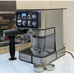 محضرة قهوة امبليوم + ملحق حليب Amplium Coffee Maker with Milk Frother Attachment