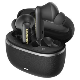 مونستر - سماعة بلوتوث لاسلكية عازلة للضوضاء Clarity 200 - اسود Monster Clarity 200 ANC Wireless Earbuds Black