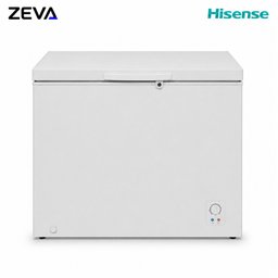 مجمدة هايسنس أفقية 8 قدم بسعة 205 لتر مع التجميد السريع والإضاءة الداخلية Hisense 8ft 205L Chest Freezer with Fast Chill and Interior Lighting
