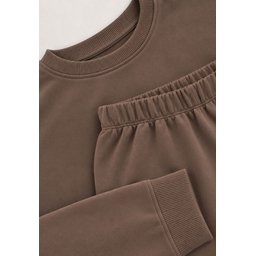 طقم سويت شيرت موسمي خفيف للأطفال 2-8 سنوات - لون فيزون Kids' Lightweight Seasonal Sweatshirt Set 2-8 Years - Vizon