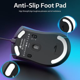 ماوس ألعاب أتاك شارك R1 فائق الخفة، لاسلكي ثلاثي الاتصال وقابل للشحن ATTACK SHARK R1 Tri-Mode Ultra-Lightweight Wireless Gaming Mouse
