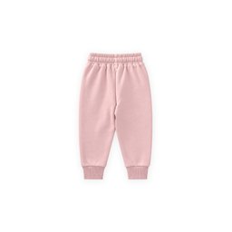 طقم رياضي Basic للأطفال 1-9 سنوات - وردي بودرة Basic Kids Tracksuit 1-9 Years - Powder Pink