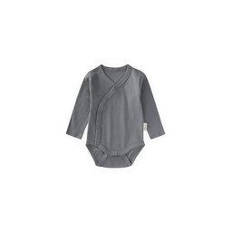 سالوبيت أطفال متقاطع (كروز) 0-18 شهر - رمادي Crossover Baby Bodysuit 0-18 Months - Grey