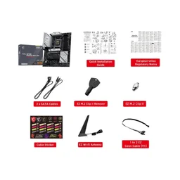 لوحة أم إم إس إي ماج X870E جيمنج ماكس واي فاي MSI MAG X870E GAMING MAX WIFI Motherboard