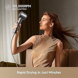 دريمي مجفف شعر Hair Glory Mix عالي السرعة-فحمي Dreame Hair Glory Mix High-Speed ​​Hair Dryer - Charcoal