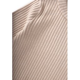 توب تونيك فضفاض للأطفال 2-10 سنوات - بيج Flowy Tunic Top for Kids 2-10 Years - Beige