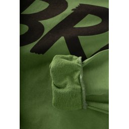 سويت شيرت شتوي للأولاد بطبعة - أخضر زيتي (8-12 سنة) Boys' Printed Winter Sweatshirt - Olive Green (8-12 Years)