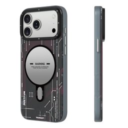 كفر آيفون 18 برو ماكس من يونغ كِت بتصميم إلكتروني مع ماك سيف iPhone 18 Pro Max YOUNGKIT Futuristic MagSafe Case