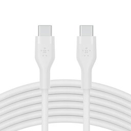 مجموعة ٢ من كيبلات بوست جارج فليكس من يو إس بي-سي إلى يو إس بي-سي بطول ١ متر BoostCharge Flex USB-C to USB-C Cable 60W (1m, 2-Pack)