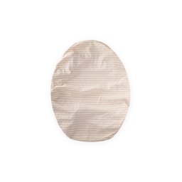 شرشف سرير موسلين مطاطي مقاوم للماء 60x120x15 سم بيج مخطط سميك Muslin Fitted Waterproof Bed Sheet 60x120x15 cm Beige Thick Striped