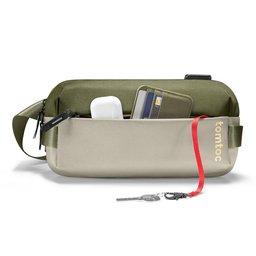 تومتوك - حقيبة كتف Explorer-T21 مقياس 8.3 انج وسعة 3 لتر - أخضر زيتوني Tomtoc Explorer-T21 Sling Bag S Size 8.3 Inch/3L Olive Green