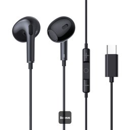 سماعات أذن سلكية Baseus Encok CZ17 من النوع C Baseus Encok CZ17 Type C Wired Earphones