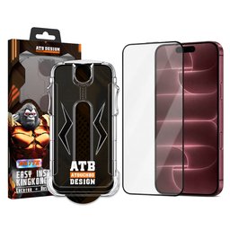 حماية شاشة آيفون 18 برو ماكس – غير لامع - مع أداة تثبيت iPhone 18 Pro Max Matte Screen Protector with Installation Kit