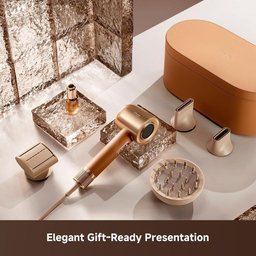 دريمي مجفف شعر Miracle Pro عالي السرعة- ذهبي Dreame Miracle Pro High-Speed ​​Hair Dryer - Gold