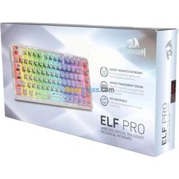 كيبورد الألعاب الميكانيكي ريدراجون ELF PRO K649CT بإضاءة RGB واتصال ثلاثي Redragon K649CT-RGB PRO ELF Gaming Keyboard