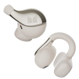 سماعات مونستر AC225 لاسلكية بتصميم مفتوح للأذن – أبيض Monster AC225 Open-Ear Wireless Earbuds – White