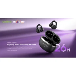 سماعات أورايمو TWS OPN-373 GRAVITY BLACK Oraimo TWS OPN-373 GRAVITY Open-Ear Bass Boost BLACK