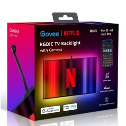 إضاءة تلفزيون ذكية جوفي 3S نيتفلكس (55-65 بوصة) Govee Smart TV Backlight 3S Netflix (55-65 inch)