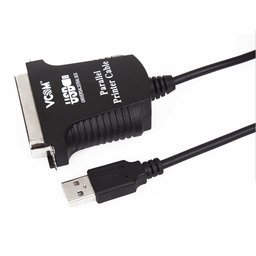 كابل VCOM AOPEN USB 2.0 إلى منفذ الطابعة المتوازي Parallel-240184 VCOM AOPEN USB 2.0 to Printer Parallel Cable