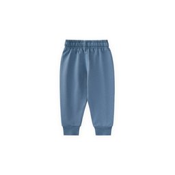 طقم ترنج أطفال أساسي موسمي من 2-10 سنوات - أزرق نيلي Seasonal Basic Kids Tracksuit 2-10 Years - Indigo Blue