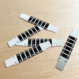 شريط معرفة درجة حرارة الطفل (5 قطع) Baby Forehead Thermometer Strips (5 Pcs)