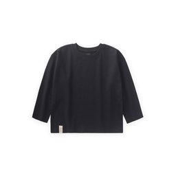 تي شيرت أسود أساسي للأطفال، 2-10 سنوات Kids' Basic Seasonal T-Shirt 2-10 Years - Black