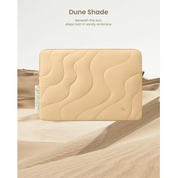 تومتوك - حافظة لابتوب Terra-A27 مقاس 15 انج - بيجي Tomtoc Terra-A27 Laptop Sleeve 15 Inch Beige