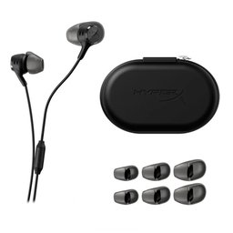سماعة أذن قيمنق سلكية هايبر إكس كلاود إيربودز 3 لون أسود HyperX Cloud Earbuds III Wired Gaming Earbuds Black